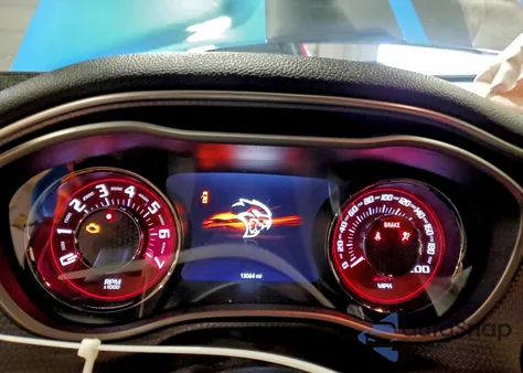 2016 Dodge Challenger Srt Hellcat z USA, uszkodzony, nr VIN 2C3CDZC92GH236126